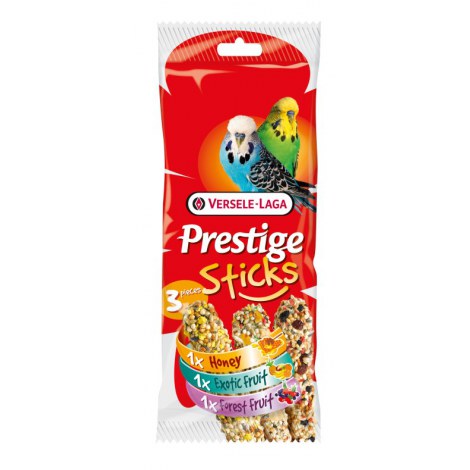 VL-Prestige Sticks Budgies Triple Variety Pack 90g - mix 3 kolb dla papużek